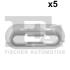 Кліпса кріплення (затискач) Fischer Automotive One (FA1) 11-60034.5 (фото 1)