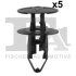 Кліпса кріплення (затискач) Fischer Automotive One (FA1) 12-20004.5 (фото 1)