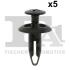 Кліпса кріплення (затискач) Fischer Automotive One (FA1) 13-30003.5 (фото 1)