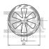 Кліпса кріплення (затискач) Fischer Automotive One (FA1) 13-40025.5 (фото 2)