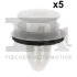 Кліпса кріплення (затискач) Fischer Automotive One (FA1) 14-40018.5 (фото 1)