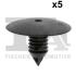 Кліпса кріплення (затискач) Fischer Automotive One (FA1) 21-10008.5 (фото 1)