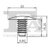 Кліпса кріплення (затискач) Fischer Automotive One (FA1) 21-10016.5 (фото 2)