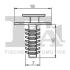 Кліпса кріплення (затискач) Fischer Automotive One (FA1) 21-10029.5 (фото 2)