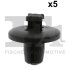 Кліпса кріплення (затискач) Fischer Automotive One (FA1) 21-30003.5 (фото 1)
