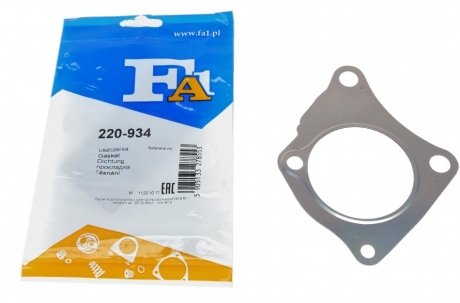 Прокладка глушника Fischer Automotive One (FA1) 220-934