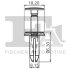 Кліпса кріплення (затискач) Fischer Automotive One (FA1) 33-20010.5 (фото 2)