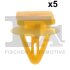 Кліпса кріплення (затискач) Fischer Automotive One (FA1) 73-40002.5 (фото 1)