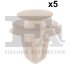 Кліпса кріплення (затискач) Fischer Automotive One (FA1) 73-40004.5 (фото 1)