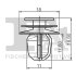 Кліпса кріплення (затискач) Fischer Automotive One (FA1) 73-40004.5 (фото 2)