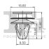 Кліпса кріплення (затискач) Fischer Automotive One (FA1) 73-40005.5 (фото 2)