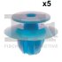 Кліпса кріплення (затискач) Fischer Automotive One (FA1) 74-40021.5 (фото 1)