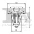 Кліпса кріплення (затискач) Fischer Automotive One (FA1) 77-40014.5 (фото 2)