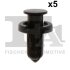 Кліпса кріплення (затискач) Fischer Automotive One (FA1) 79-30015.5 (фото 1)