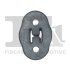 Кріплення гумове Fischer Automotive One (FA1) 873-704 (фото 1)