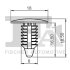 Кліпса кріплення (затискач) Fischer Automotive One (FA1) 89-10002.5 (фото 1)