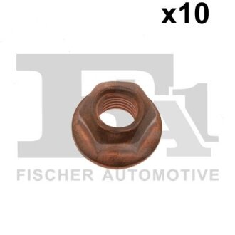 Гайка М12 включительно (из черного металла) Fischer Automotive One (FA1) 988-0801.10