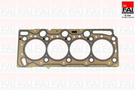 Прокладка ГБЦ (0.95mm,1отв) OPEL ASTRA 1.7CDTI 07-, CORSA 1.7CDTI 06-14, ZAFIRA 1.7CDTI 07-15 Fischer Automotive One (FA1) HG2255