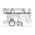 К-кт прокладок турбіни Fischer Automotive One (FA1) KT110020E (фото 1)