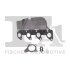 К-кт прокладок турбіни Fischer Automotive One (FA1) KT111180E (фото 1)