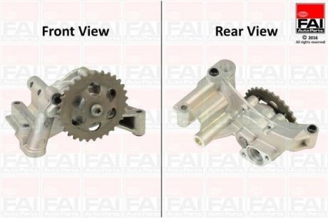 Масляна помпа VAG A3/A4/A6/Fabia/Octavia/Golf IV/T-5/Passat 1.9Tdi Fischer Automotive One (FA1) OP328 (фото 1)