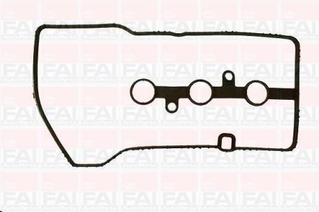 Прокладка кришки клапанів CITROËN C1 1.0 05-14 TOYOTA YARIS 1.0VVT 05- Fischer Automotive One (FA1) RC2120S (фото 1)