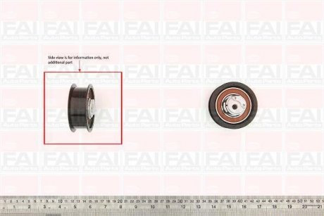 67x23 Ролик паска приводного VW Polo 1,7-1,9D/SDI 10/94- Lupo 1,7 Fischer Automotive One (FA1) T9493 (фото 1)