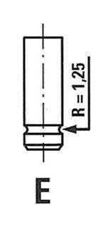 Клапан EX Opel 1,4 91-(31x7x104,6) FRECCIA R4637/RCR