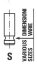 Клапан IN 30,4x5x89,5 Mitsubishi Colt 1.1i 12V,1.3i,1.5i 16V 04- FRECCIA R6484/SNT (фото 1)