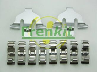 Монтажний к-кт гальмівних колодок пер. Q3/Q5/Q7/Q8/Touareg 15-(Akebono) FRENKIT 900030