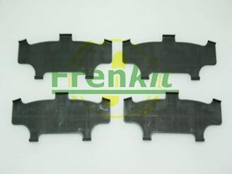 Комплект протискрипних пластин FRENKIT 940115