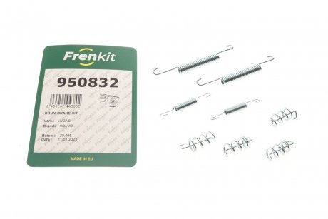 Ремкомплект колодок стояночного тормоза FRENKIT 950832