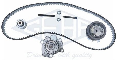 Насос водяний + зубчатий ремінь Geba K10565A