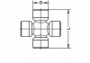 Крестовина GKN (Lobro) U058 (фото 2)