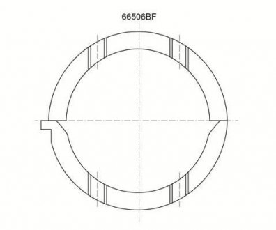 Підшипник ковзання Glyco A208/2 STD