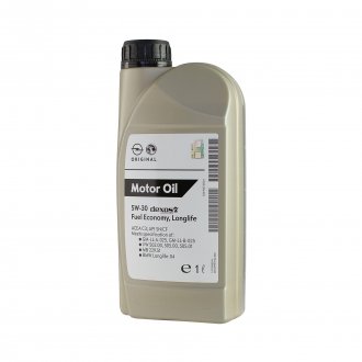 General Motors масло 5W30 LL A/B 025 (1л) Longlife Dexos2 GM 1942000