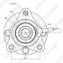 Ступица колеса переднего Toyota Yaris 1.2/1.5 13- GMB GH35070A (фото 2)