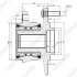 Ступиця колеса заднього Mitsubishi Pajero IV 07- GMB GH35140 (фото 1)
