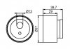 Ролик натяжной ремня ГРМ CITROEN JUMPER 94-/PEUGEOT 306/406 95-04 (выр-во) GMB GT50510 (фото 4)