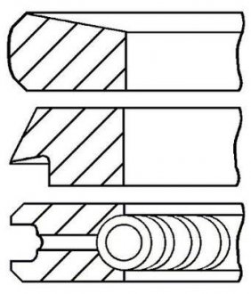 Кольца GOETZE 08-112700-00 (фото 1)