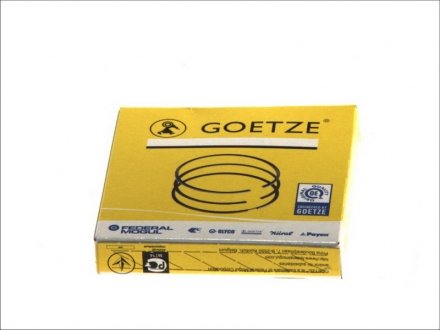 Комплект кілець поршневих з 3 шт. GOETZE 08-124800-00