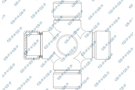 Хрестовина шарнірного вала GSP UJ900145