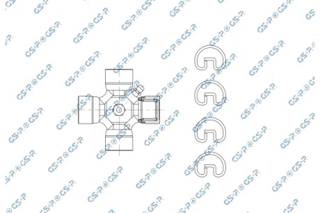 Хрестовина шарнірного вала GSP UJ900186
