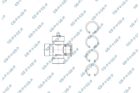 Хрестовина шарнірного вала GSP UJ900194