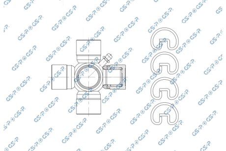 Хрестовина шарнірного вала GSP UJ900208