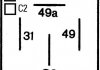 DB Реле поворотов 207D,Opel,Ford,VW,Peugeot,Fiat,Lada,Honda,Mazda,Nissan,Mitsubishi,Toyota HELLA 4DM 003 360-021 (фото 3)