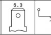 VW Датчик давл.масла 1.6/2.0 L (резьба обычн.) Audi 80/100/A4/A6/A8,Golf II/III/IV,Passat,Polo,T4 HELLA 6ZL 003 259-441 (фото 2)