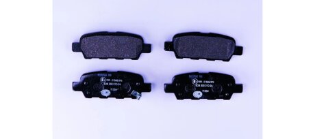 Колодки гальмівні дискові; задня вісь HELLA 8DB355010241