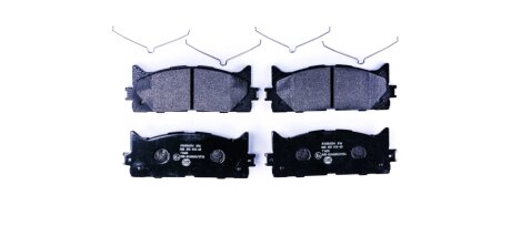 Колодки гальмівні дискові; передня вісь HELLA 8DB355012401