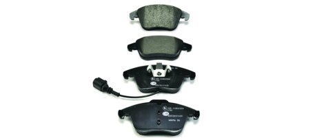 Колодки гальмівні дискові; передня вісь / Q3 2011- HELLA 8DB355014031